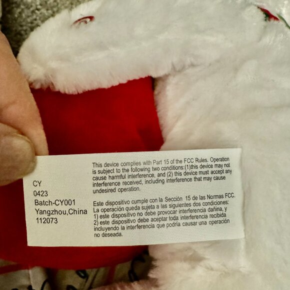 Christmas Polar Bear Dancing Penguins Animated Plush Musical Lights Up Let Snow - Picture 13 of 13